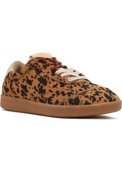 Studio Kadın Leopar Bağcıklı Desenli Sneaker 25AFD4353W2