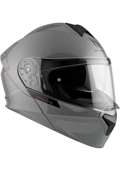 mt Genesıs Sv Solıd A12 Parlak Gri Çene Açılır Kask fırsatları