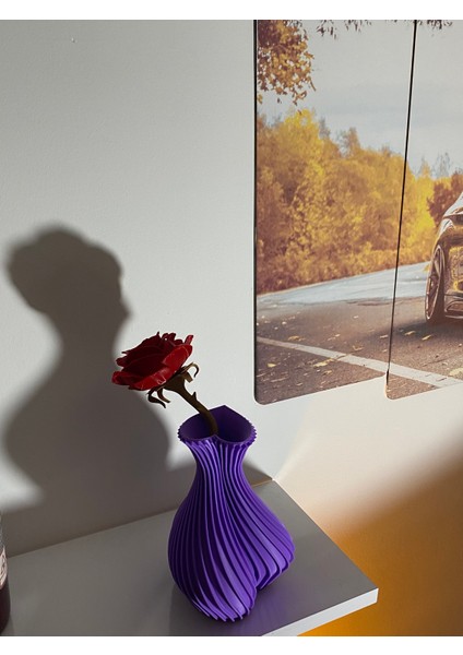 3D Tasarım Kalpli Vazo fiyatları