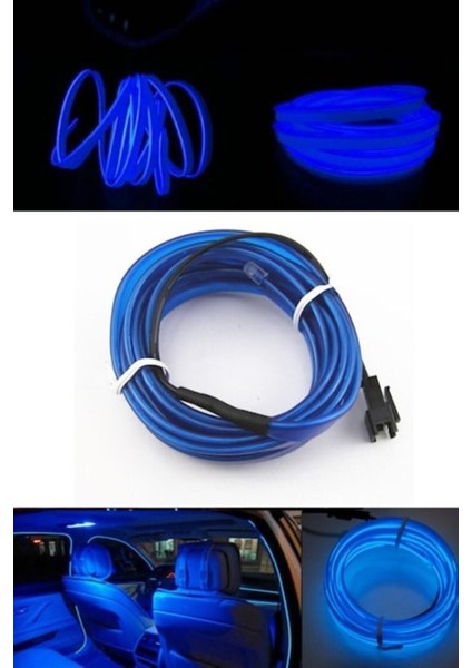 Araç Içi Mavi Torpido Ledi - Ip Neon LED