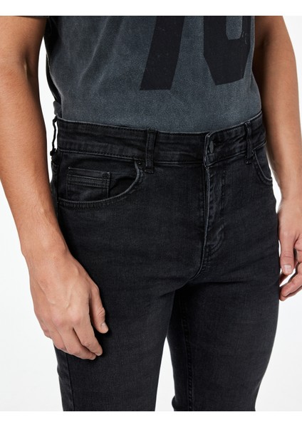 Pamuklu Normal Bel Slim Fit Jean Pantolon - Brad Jean indirimleri