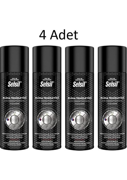 klima Temizleyici YENI 150 ml 4 Adet