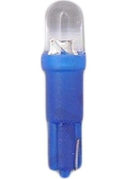 LED Beyaz Dipsiz T5 Gösterge Paneli Ampulü 12V 5 Adet
