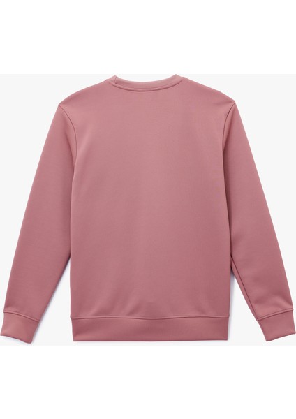 Uzun Kollu Basic Bisiklet Yaka Baskılı Sweatshirt fiyatları