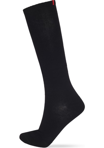 Kadın Siyah Renkli Famliy Basic Dizaltı Çorap indirimleri