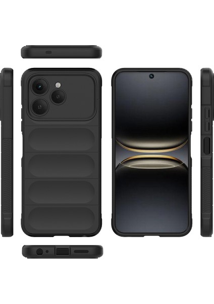 Tecno Spark 40 Kılıf Esnek Tpu Oyuklu Arka Yüzey Tasarımlı Etnik Silikon Kapak fırsatları