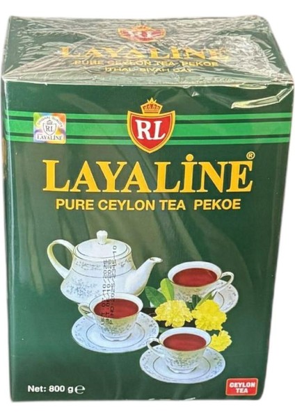 Layaline Ithal Siyah Seylan Sri Lanka Çay 800 gr fiyatları