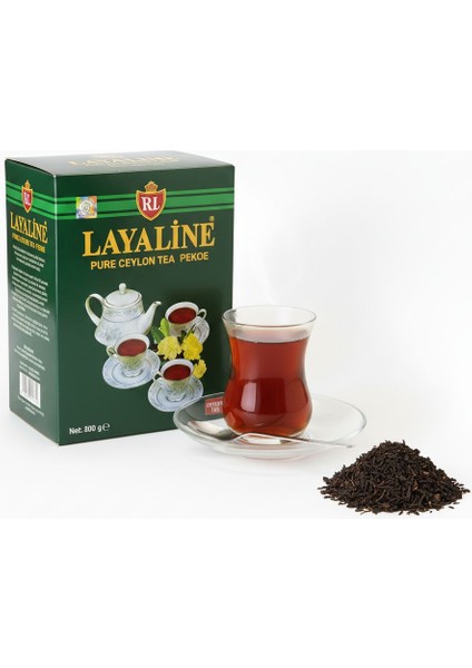Layaline Ithal Siyah Seylan Sri Lanka Çay 800 gr modelleri