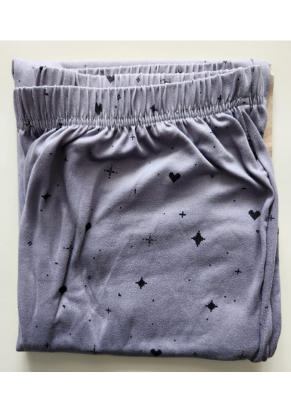 Milan Kumaş Büyük Beden Uzun Kollu Pijama Takımı 7666 modelleri