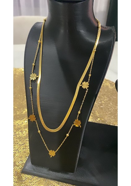 Çelik Italyan Zincir Çoklu Kolye fiyatları