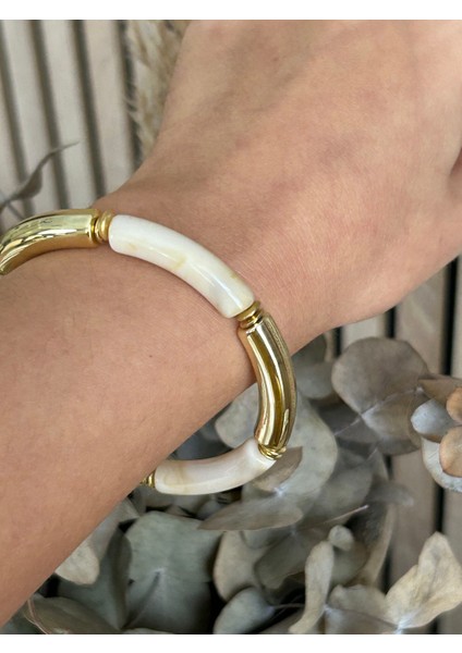 Krem Lastikli Bileklik fiyatları