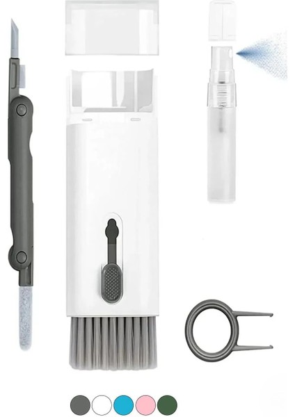 Telefon, Bluetooth Kulaklık, Klavye ve Ekran Için 7’si 1 Arada Temizlik Kiti – Elektronik Cihaz Temizleme Seti