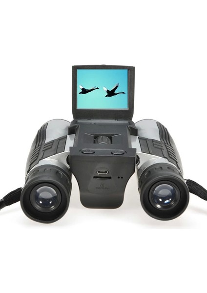 12X32 Zoom Dijital Dürbün Teleskop Kamera 5mp Cmos Sensör 2.0 Inc Tft Full Hd 1080 P Dvr Fotoğraf Video Kayıt USB Dürbün - Lisinya