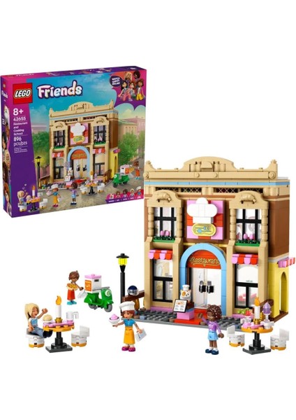 Bfs 42655 LEGO Friends Restoran ve Aşçılık Okulu parça + Yaş