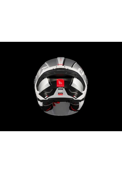 Kask mt Cosmo Sv Silence A2 Gloss Gümüş Gözlüklü fırsatları