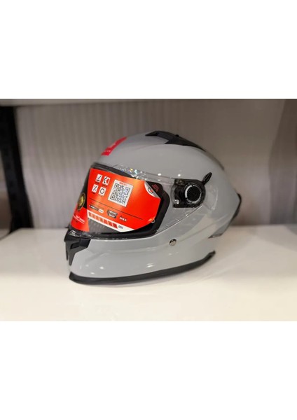Kask mt Genesis Sv A12 Çene Açılır Nardo Gri