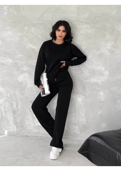 Kadın Basic Eşofman Takımı Içi Polarlı Modal Kumaş indirimleri