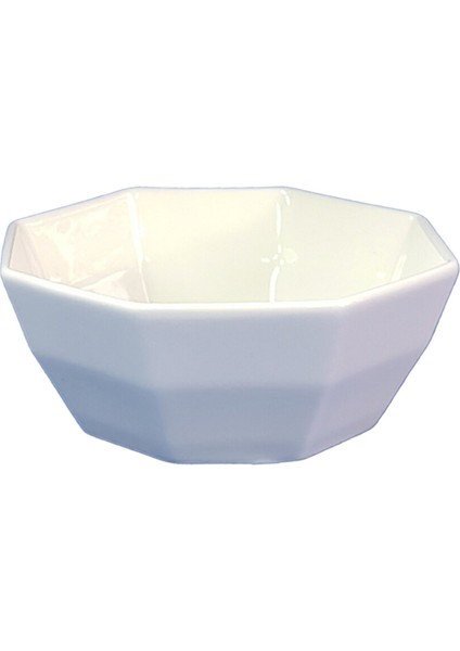 Porselen Köşeli Çerezilik 8.5 cm 3 Adet