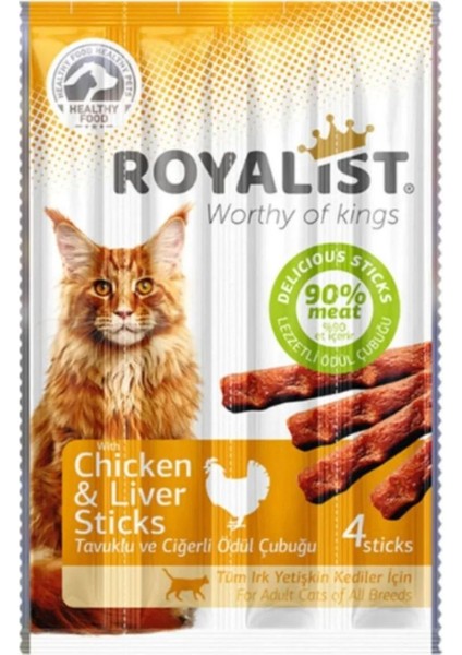 Ödül Çubukları – 4'lü Paket | %90 Et Içerikli Lezzetli Kedi Ödülleri indirimleri