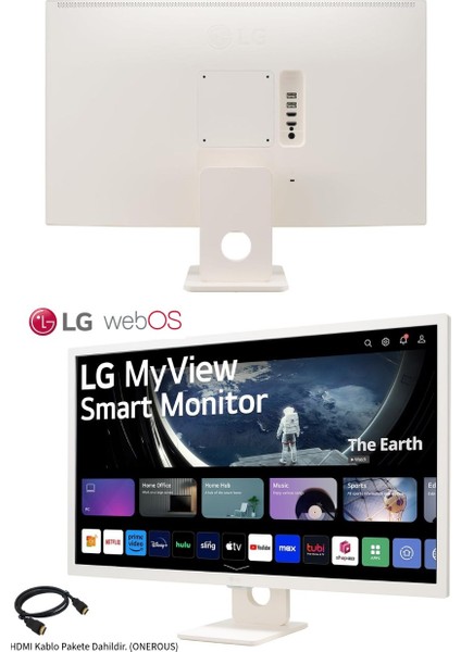 Webos Akıllı Tv Wi-Fi Apple-Android Kablosuz Bağlantı IPS 1920X1080 Fulhd 27 Inç 70 Ekran Smart Kumandalı Monitör Tv+ Logitech Kablosuz Klavye fiyatları
