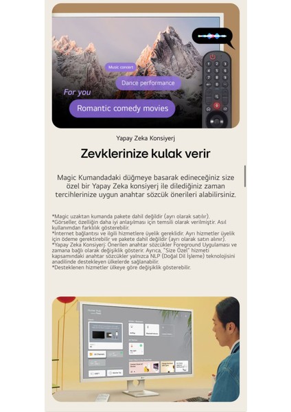 Webos Akıllı Tv Wi-Fi Apple-Android Kablosuz Bağlantı IPS 1920X1080 Fulhd 27 Inç 70 Ekran Smart Kumandalı Monitör Tv+ Logitech Kablosuz Klavye indirimleri