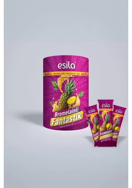 Fantastik 30’lu Stick Bromelainli Bitkisel Toz Çay