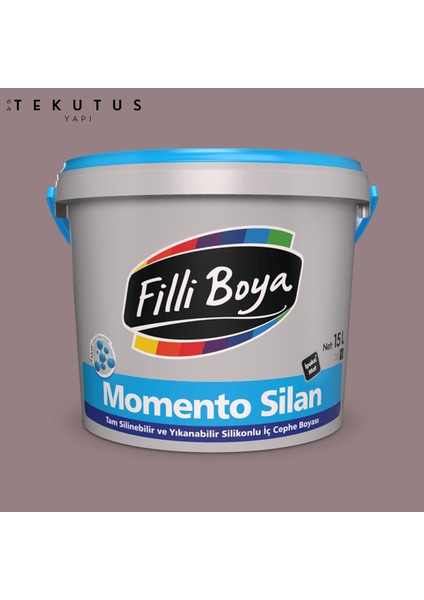 Momento Silan Silikonlu Iç Cephe Boyası 15 L Cİ-6454 / 4117 Elegan Viole