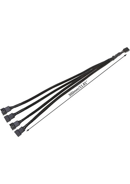 4987 4 Pin Fan Çoklayıcı Y Pwm Çoklayıcı Splitter Kablosu 4 Port modelleri