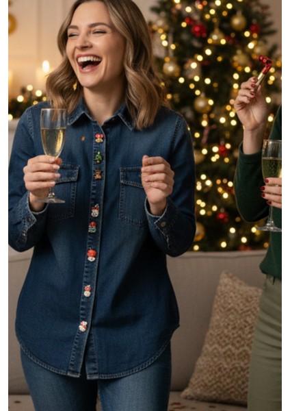 Yılbaşı Özel 5'li Düğme Kapağı Seti Broş Klips Toka fiyatları