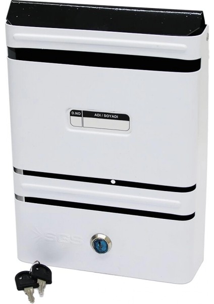 Metal Beyaz Posta Kutusu (K95)