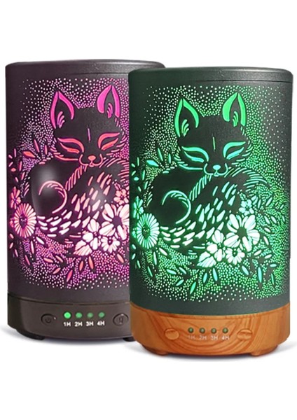 200 ml Oda Hava Nemlendiricisi Rgb Işık Gece Lambalı Desenli Zaman Ayarlı Kumandalı Nemlendirici fırsatları