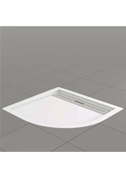 Drop Oval Duş Teknesi, Flat