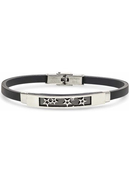 Galaksi Yıldızlar Desenli Çelik Bileklik 959SCB021