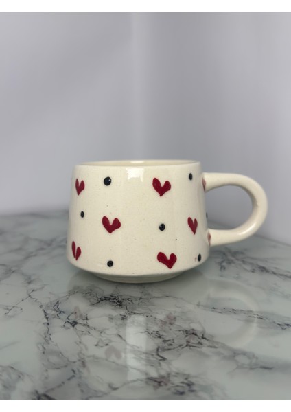 Seramik El Yapımı Canım Annem Yazılı Bardak | Yelkovanstudio fiyatları