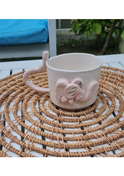 Fil Fincan Kupa El Yapımı Seramik modelleri