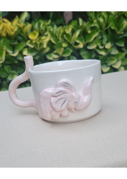 Fil Fincan Kupa El Yapımı Seramik fırsatları