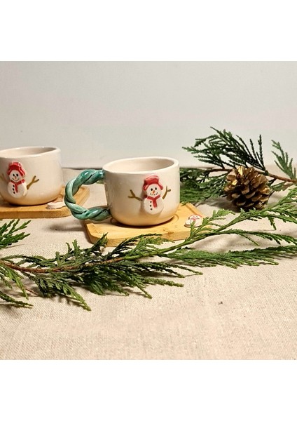 Yılbaşı Türk Kahve Fincanı El Yapımı fırsatları