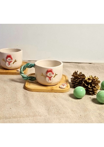 Yılbaşı Türk Kahve Fincanı El Yapımı indirimleri