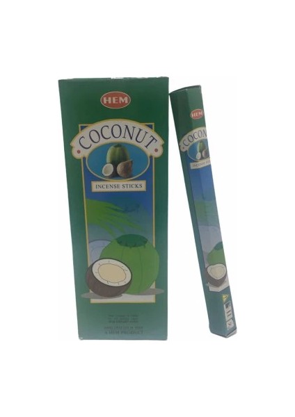 Hem Coconut Aromalı Çubuk Tütsü