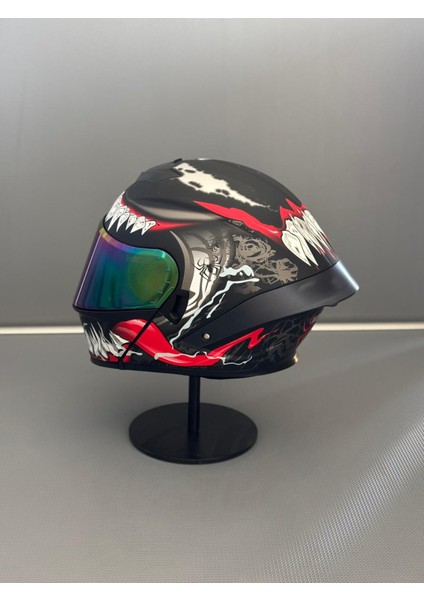 WS-202 Güneş Gözlüklü Çene Açılır Kask Renkli Vizörlü H1 modelleri