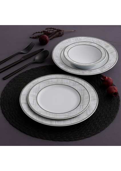 Fodis Güral Porselen Tolstoy 84 Parça Yemek Takımı