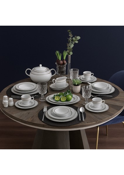 Fodis Güral Porselen Tolstoy 84 Parça Yemek Takımı fiyatları