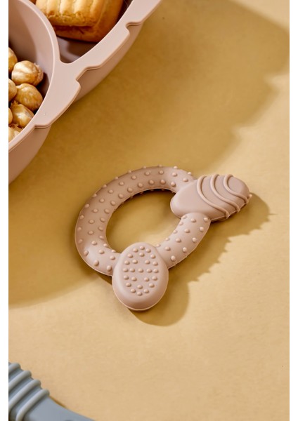 Silikon Bebek Diş Kaşıyıcı - Moka fiyatları