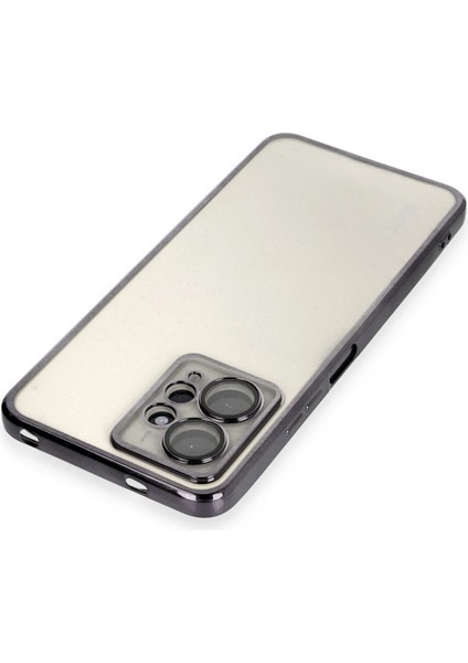 Rdbydn Newface Xiaomi Redmi Note 12 4g Kılıf Razer Lensli Silikon - Siyah modelleri