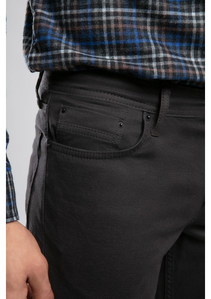 Jagger Normal Bel Dar Kesim Düz Paça Gri Erkek Pantolon modelleri