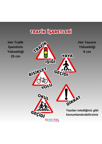 Trafik Işaretleri Panosu modelleri