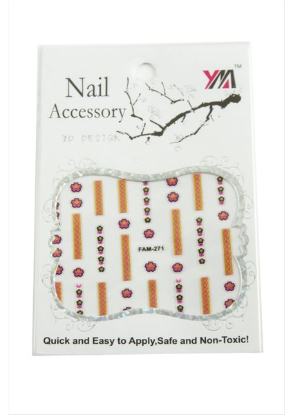 Tırnak Aksesuarı Tattoo Sticker