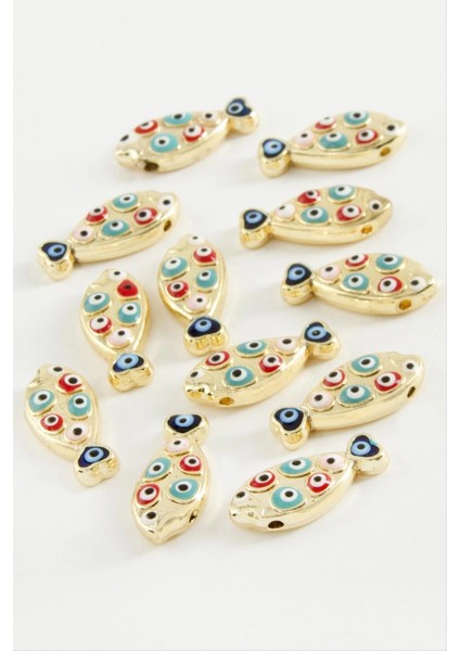 Balık Nazar Mineli Bileklik ve Kolye Ucu Aparatı 1 Adet