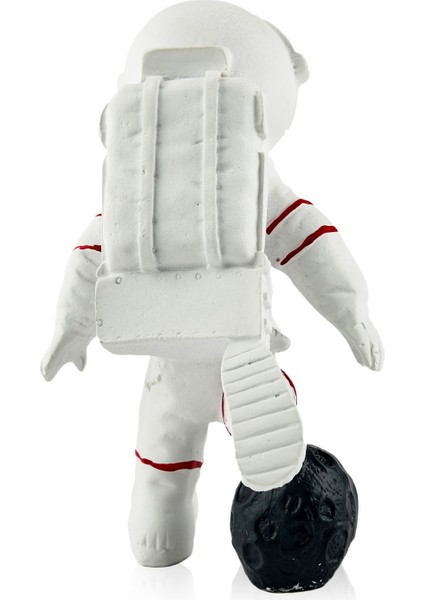 Deco Mini Oyuncu Astronot Dekoratif Obje - Beyaz - 14X10X8 cm modelleri