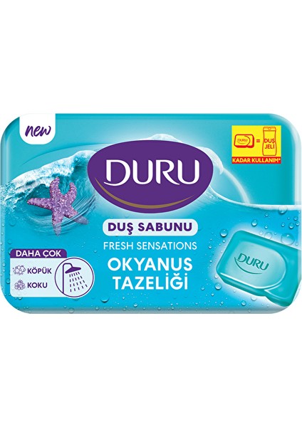 4 Adet Duru Duş Sabunu Okyanus 150 G